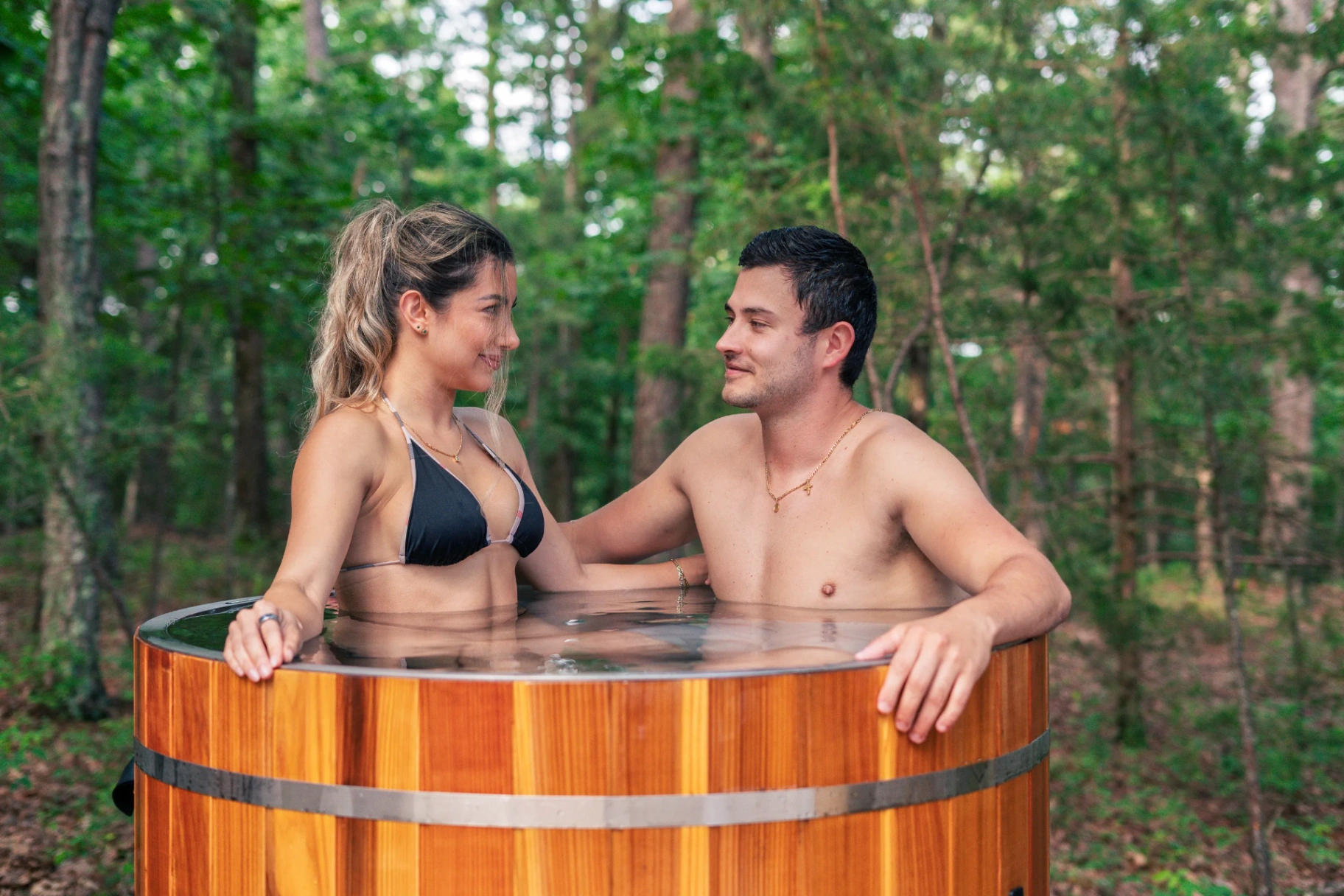 Contrast therapy at wellness resort Arkansas
