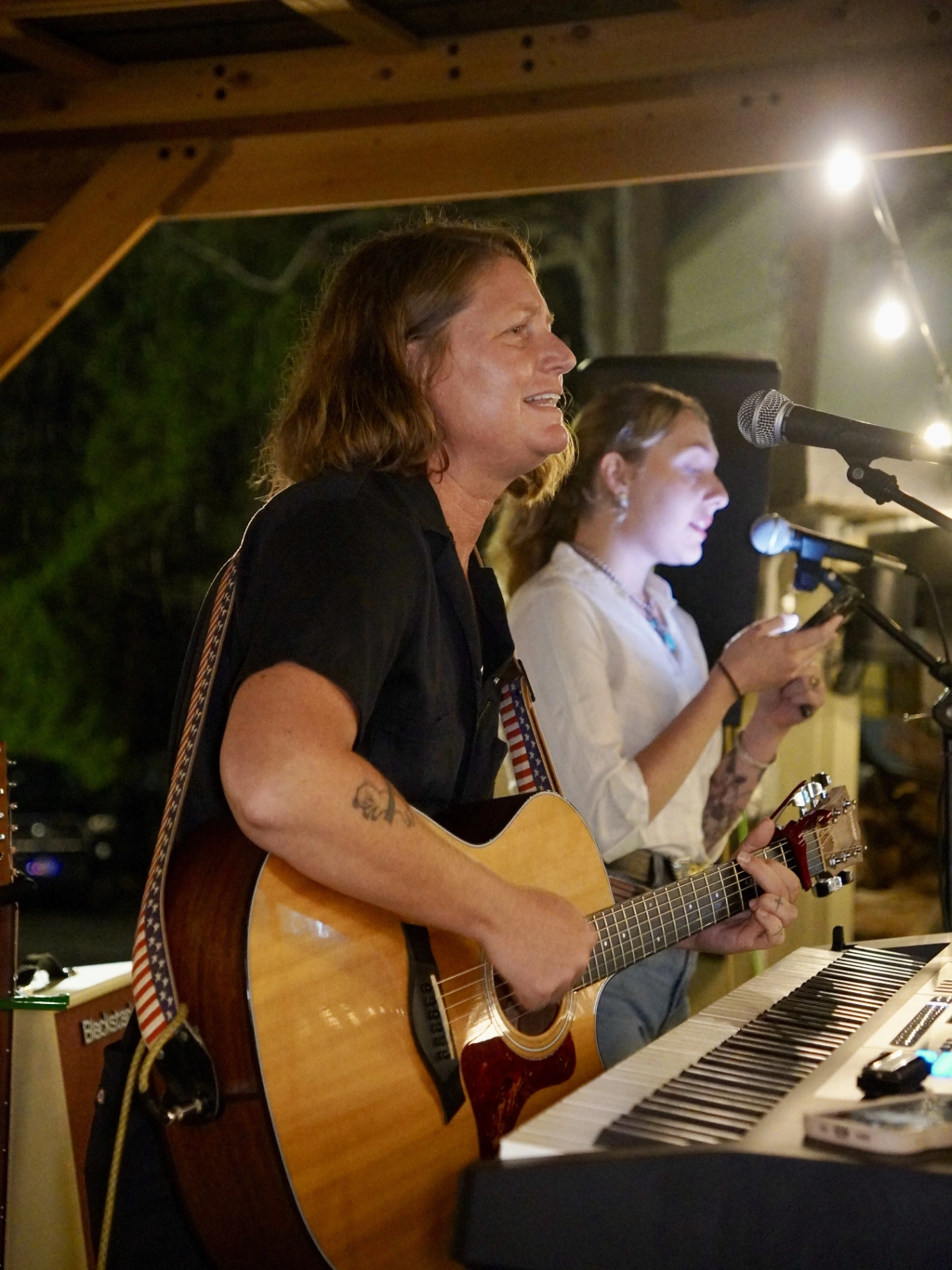 Live music performance at Forest Springs