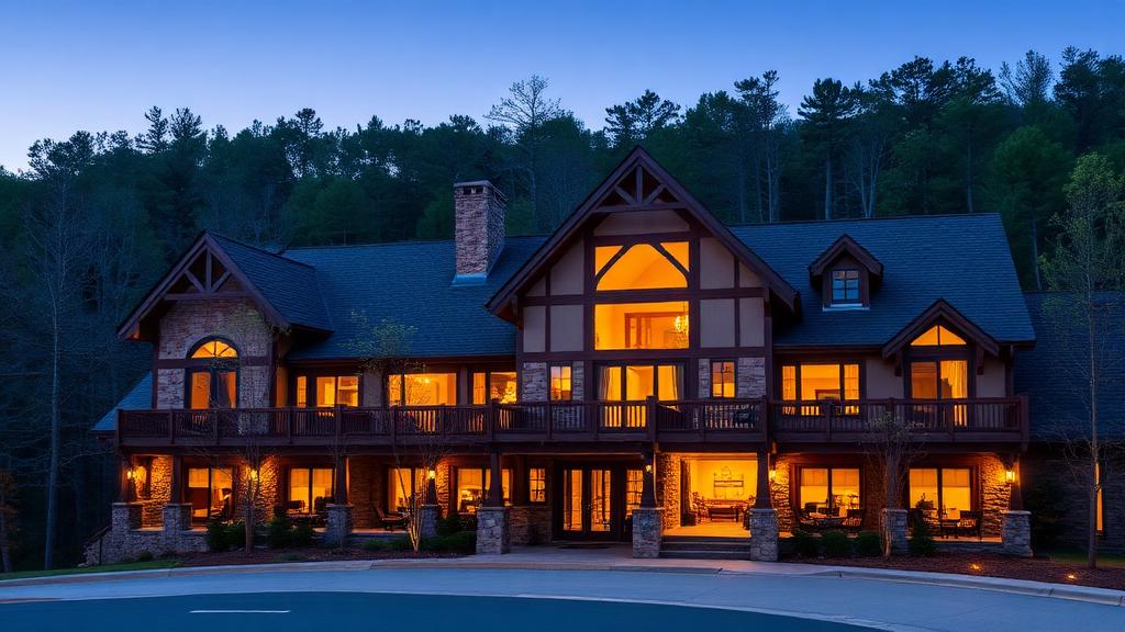 Forest Springs Resort, a luxury hotel set in the Ozark forest near Eureka Springs